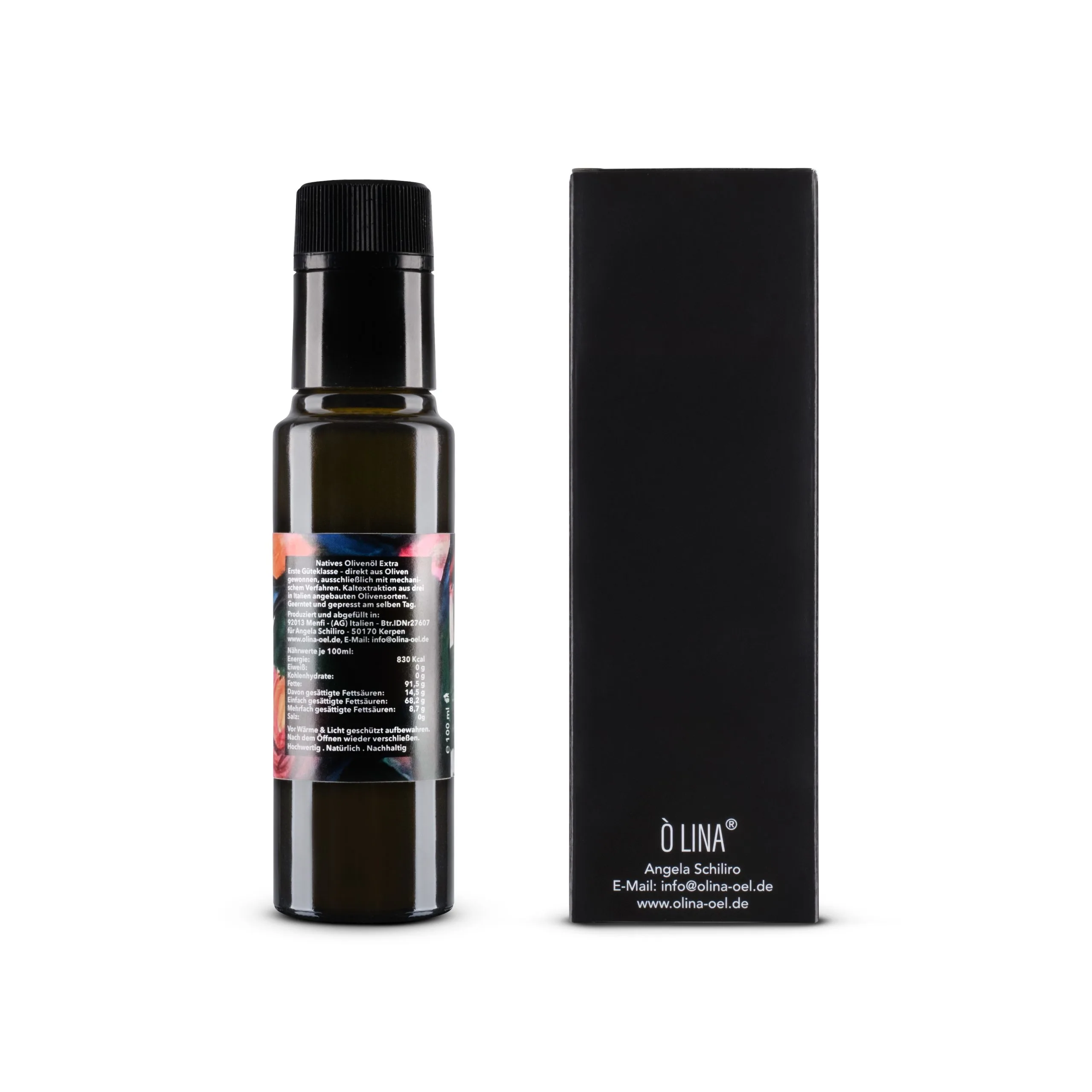 Alternative view of 100 ml Natives Olivenöl Extra (Ungefiltert) Ernte 2024/2025